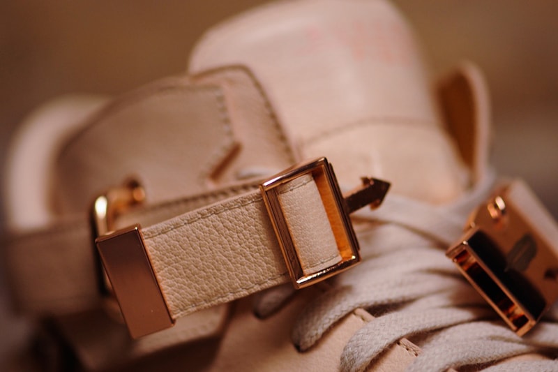 Ronnie Fieg x Buscemi 100mm Veg Tan/Rose Gold