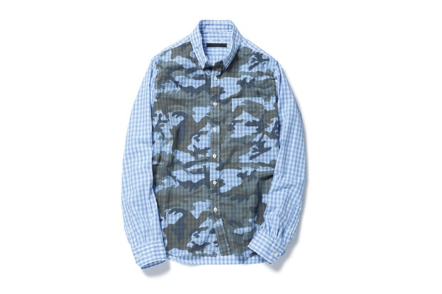 SOPHNET. 2014 Spring/Summer Camouflage Shirt Collection
