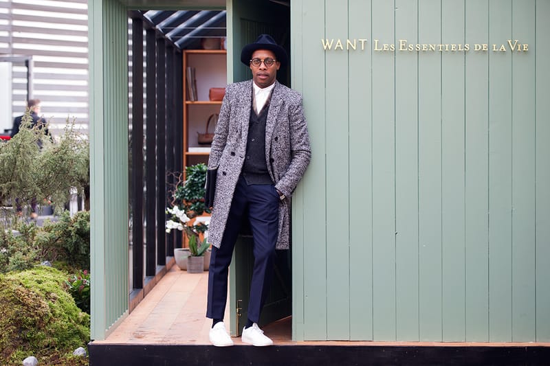 Streetsnaps: Dexter Peart of WANT Les Essentiels De La Vie