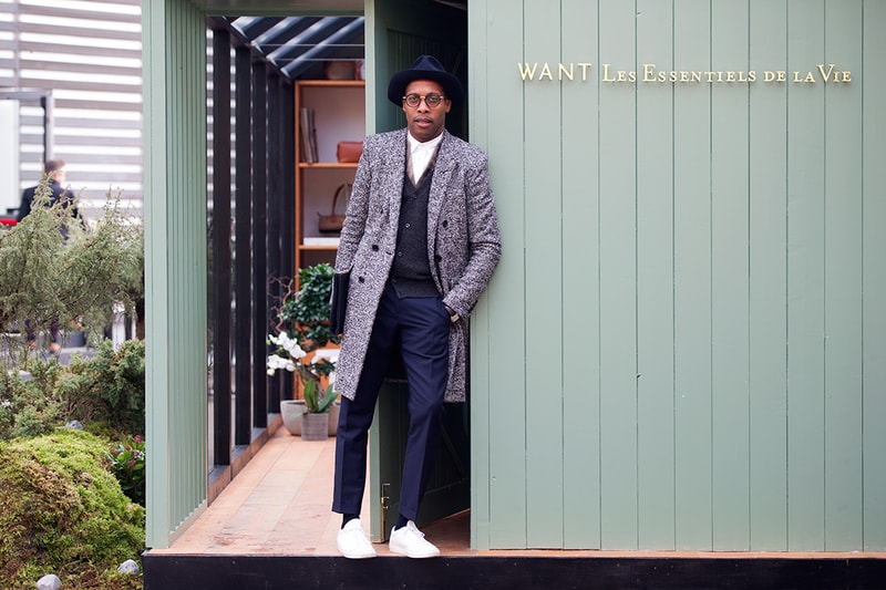 Streetsnaps: Dexter Peart of WANT Les Essentiels De La Vie