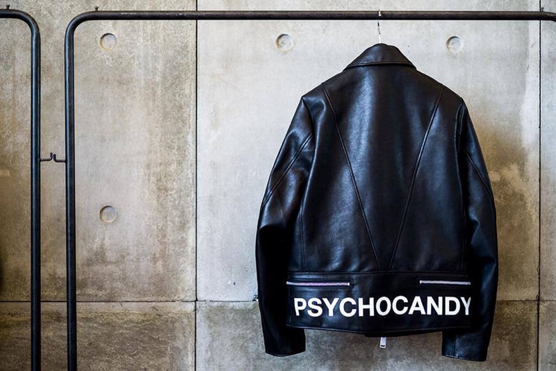 UNDERCOVER "PSYCHOCANDY" Leather Biker Jacket 