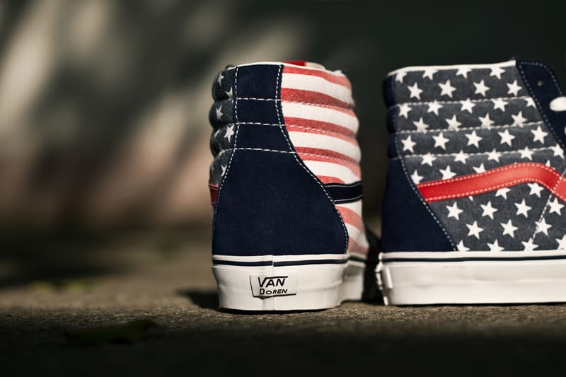 vans sk8 hi stars and stripes