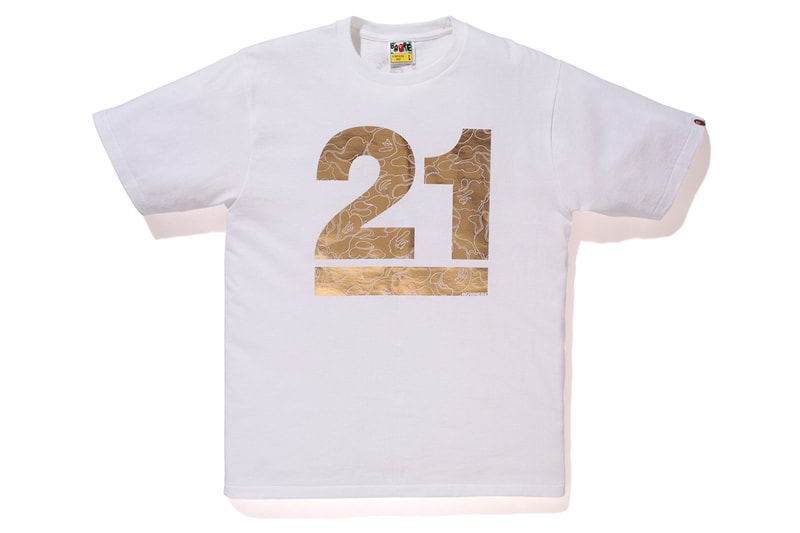 A Bathing Ape 21 YEARS TEE