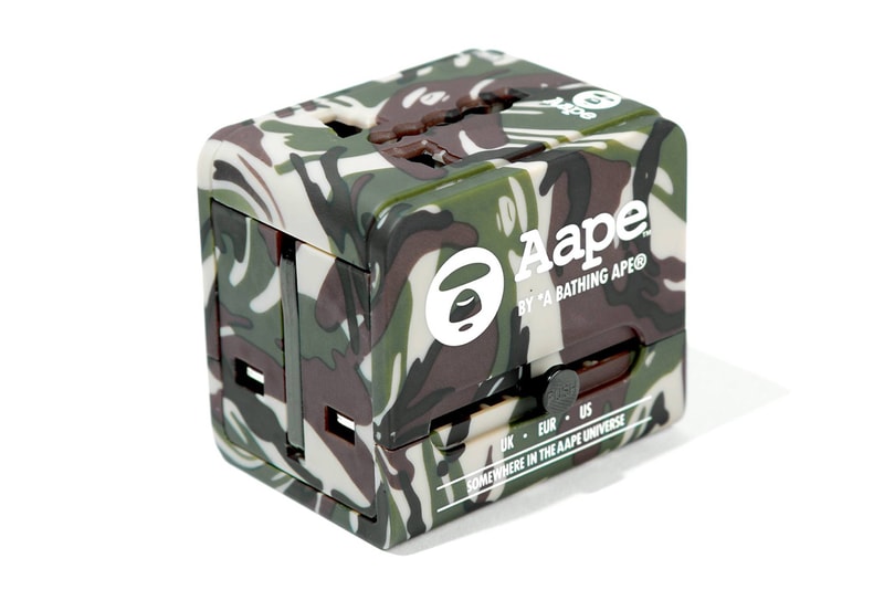 AAPE by A Bathing Ape Travel Adapter