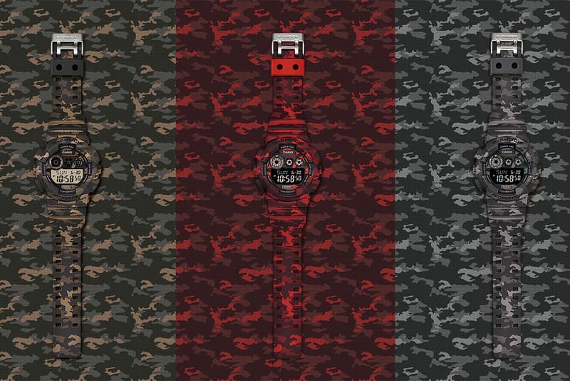 Casio G-Shock 2014 Spring/Summer "Camouflage" Collection
