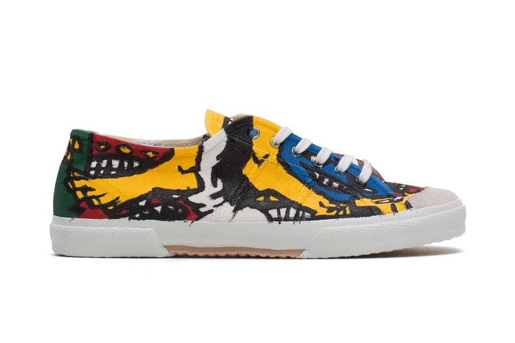 COMME des GARÇONS Homme Plus 2014 Spring/Summer Hand-Painted Sneaker