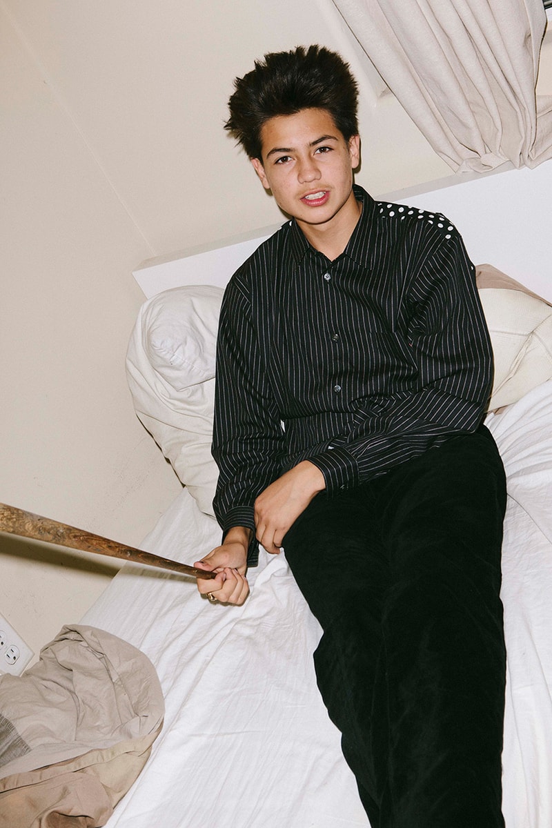 COMME des GARCONS SHIRT x Supreme 2014 Spring/Summer Lookbook