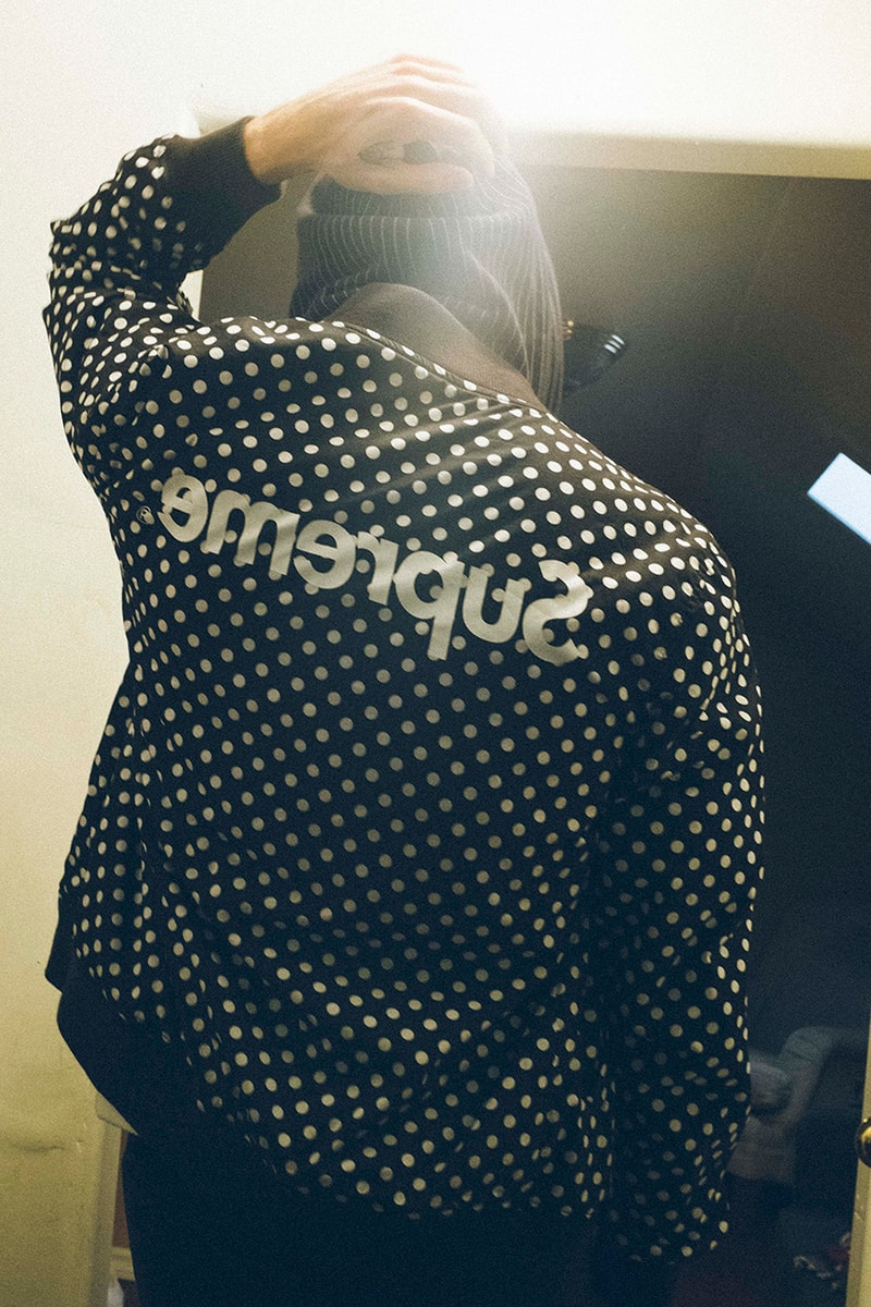 COMME des GARCONS SHIRT x Supreme 2014 Spring/Summer Lookbook