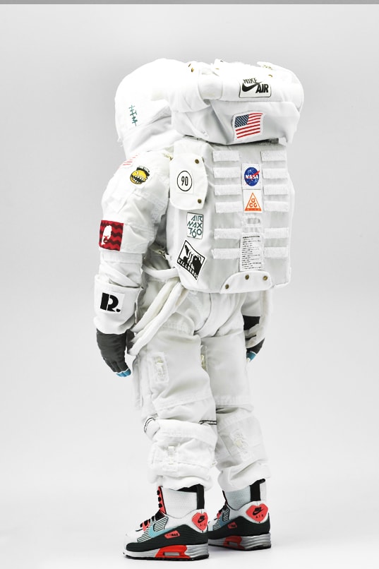 Coolrain Pays Tribute to Air Max Day with Space Lunar Boot-Wearing Astronaut Figure