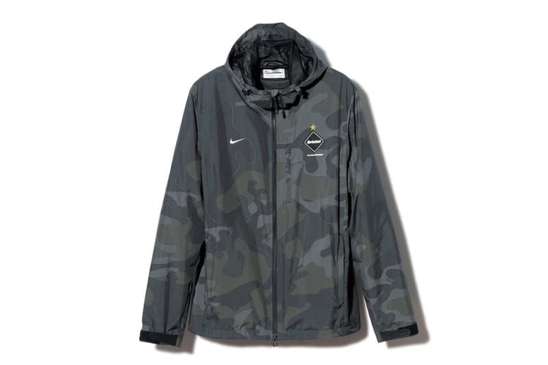 Nike FCRB Nike FC Real Bristol Camo PRACTICE 迷彩ショーツ(M) c8 FCRB camouflage practice jacket shorts迷彩