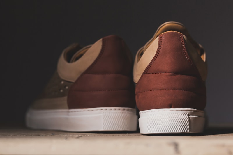 Filling Pieces 2014 Spring/Summer Low Top Gradient Pattern Perforated Sneakers