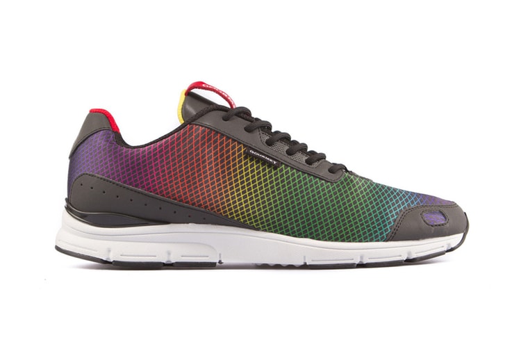 Gourmet Libero Black Rainbow/White