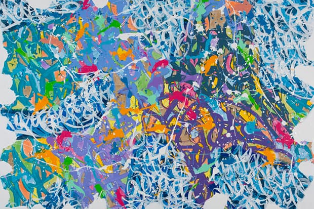 JonOne "Cryptation" Exhibition @ Julien Kolly Gallery