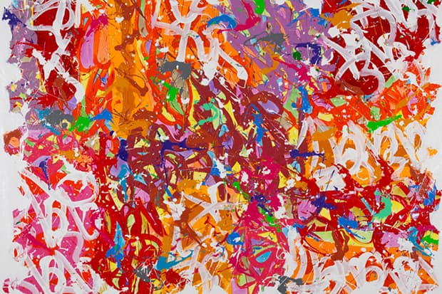JonOne "Cryptation" Exhibition @ Julien Kolly Gallery