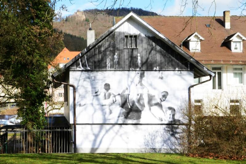 JR "UNFRAMED" Project In Baden-Baden, Germany
