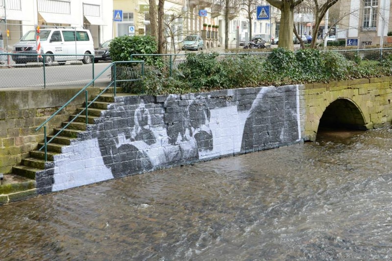 JR "UNFRAMED" Project In Baden-Baden, Germany