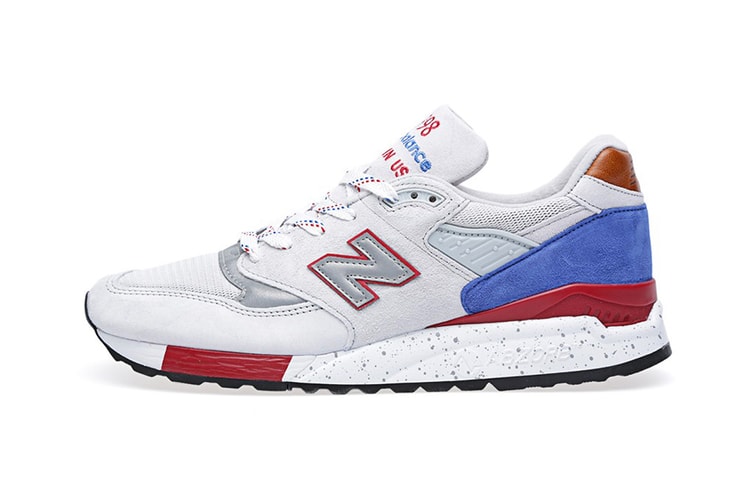 New Balance Made in USA M998BT Cement/Red/Royal