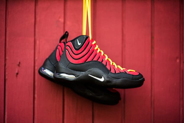 Nike Air Bakin' Varsity Red/Orange Blaze