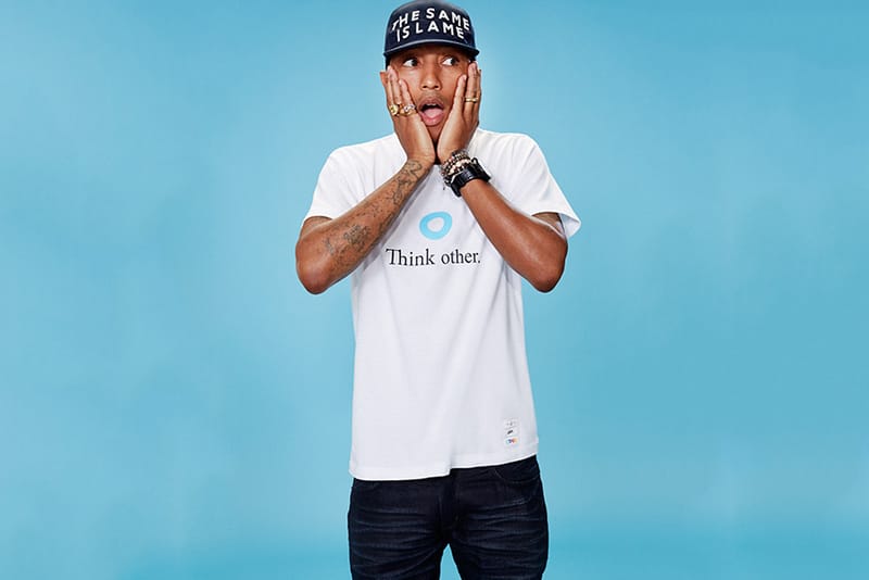 Pharrell Williams is the New Face of Uniqlo UT