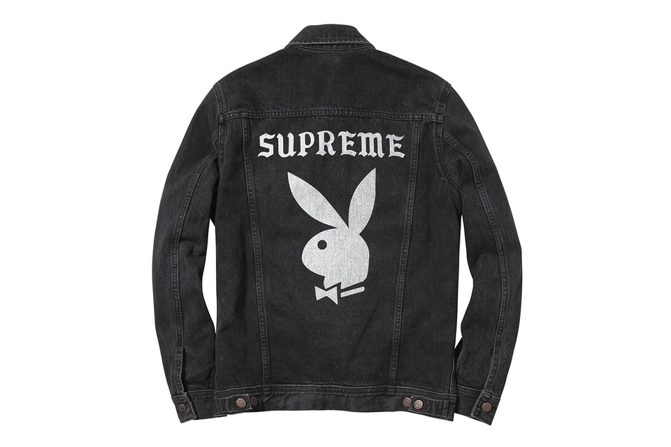 Supreme, Jackets & Coats, Supreme Playboy Denim Jacket