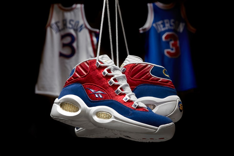 Reebok Classic Question Mid "Banner" in Honor of Allen Iverson's Jersey Retirement