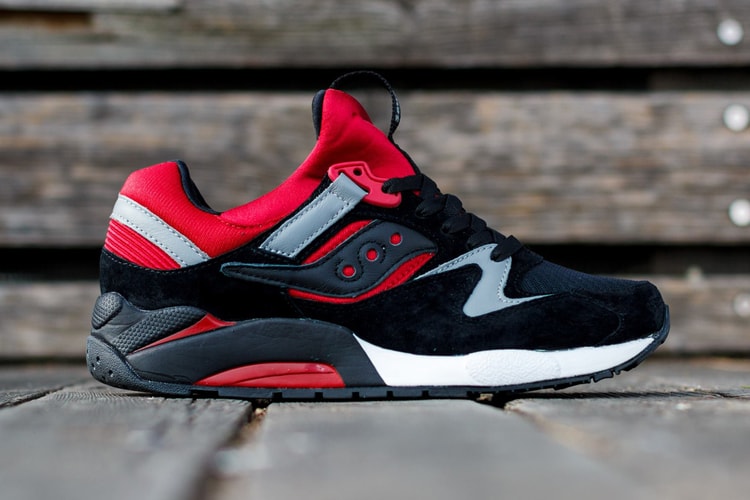 Saucony Grid 9000 Black/Red