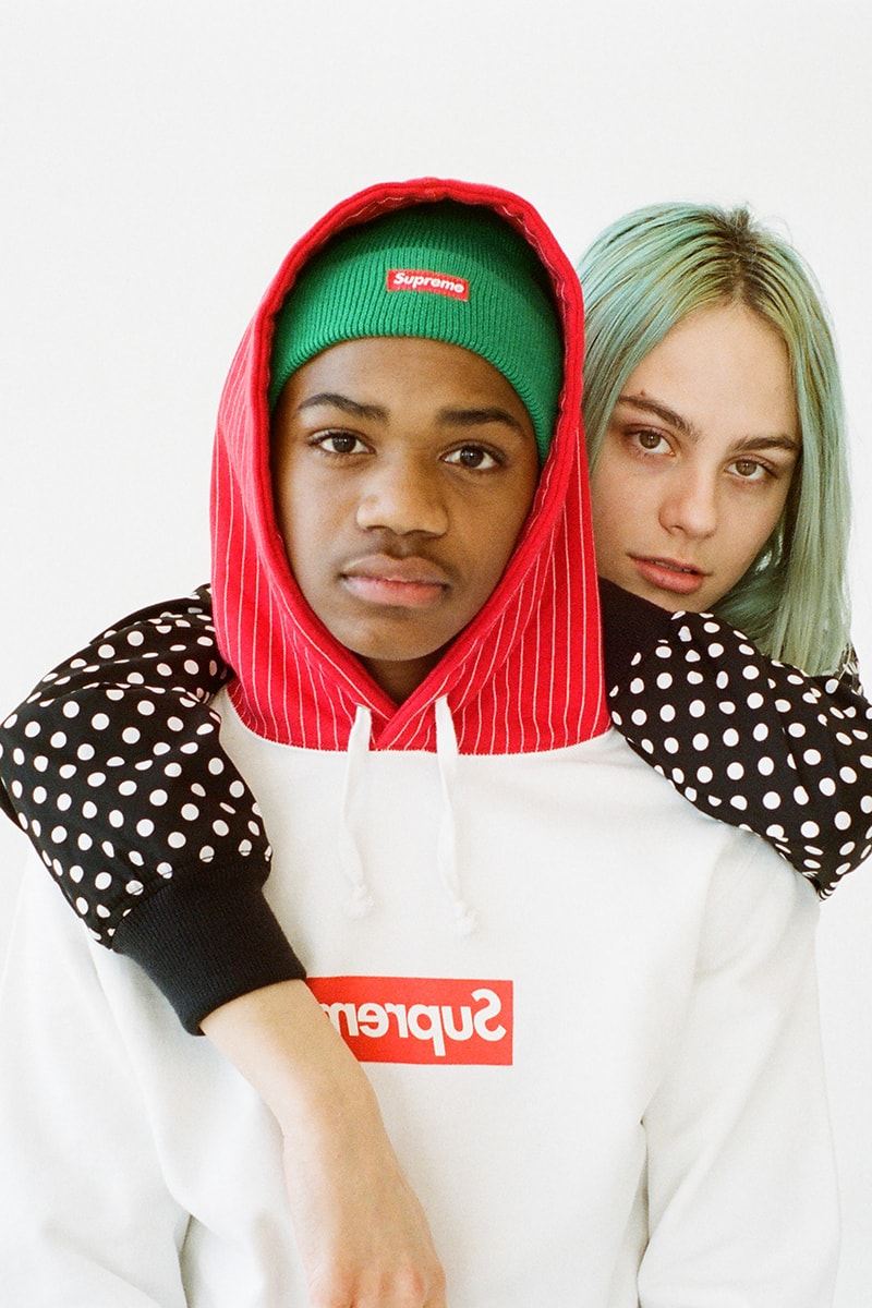 SENSE: COMME des GARCONS SHIRT x Supreme 2014 Spring/Summer Editorial