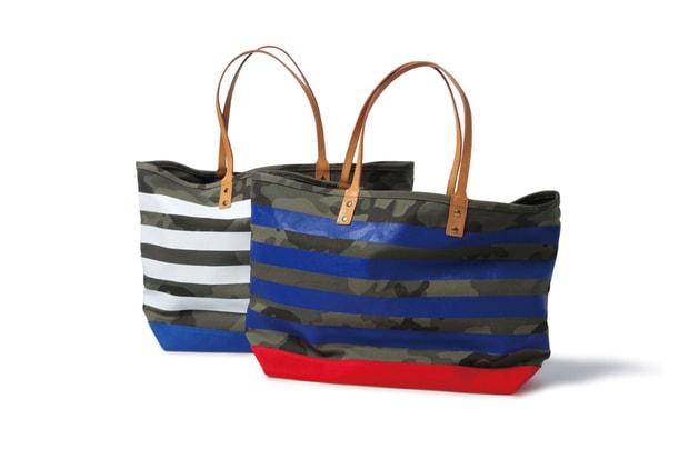 SOPHNET. Camouflage Border Tote
