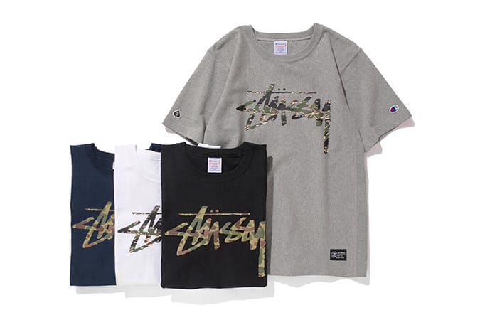 Stussy x Champion Japan 2014 Spring/Summer "Reverse Weave" Collection