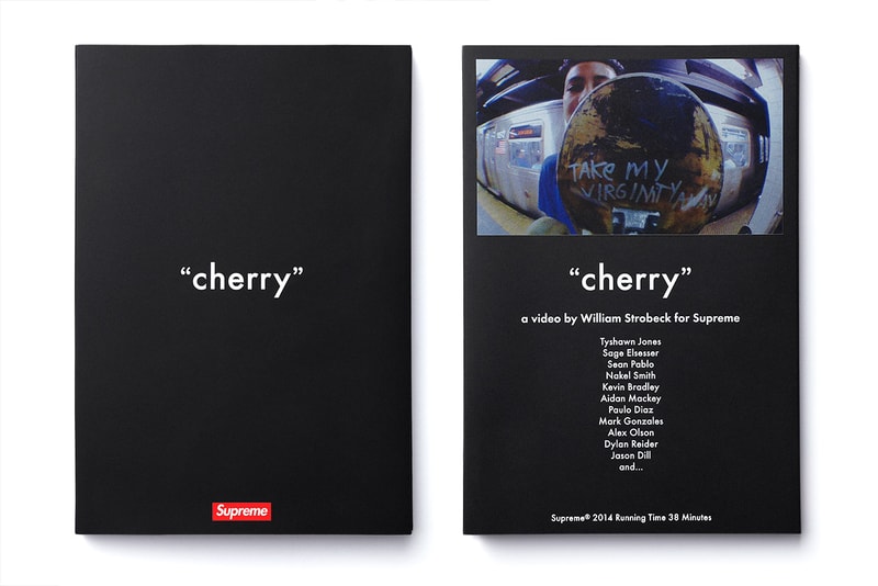 Supreme "cherry" Full-Length Skate Video Pack