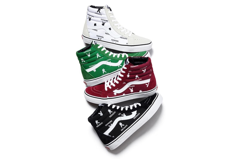 Supreme x Playboy x Vans 2014 Spring/Summer Footwear Collection