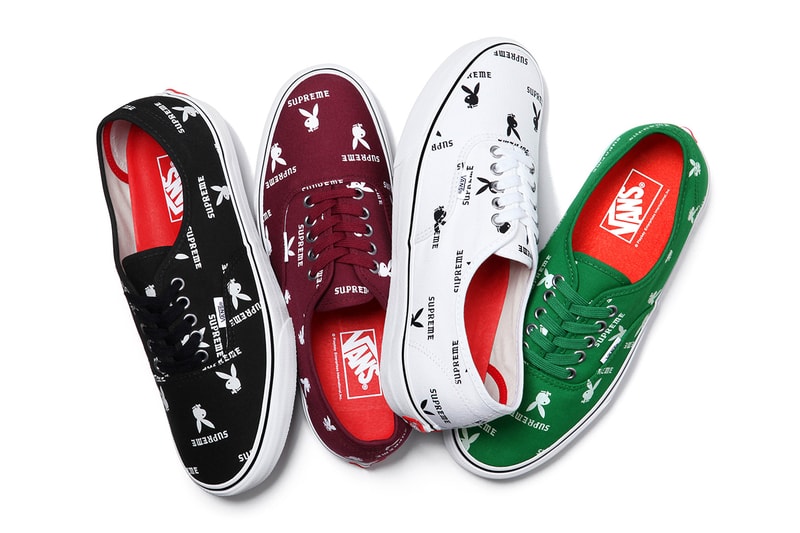 Supreme x Playboy x Vans 2014 Spring/Summer Footwear Collection