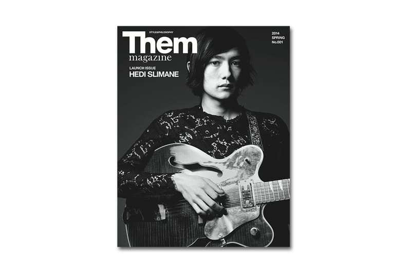 Them Magazine Launches Issue #1 with Hedi Slimane