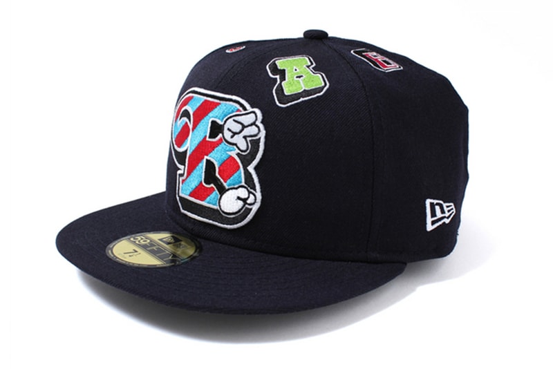 A Bathing Ape x New Era MILO LETTERED Cap