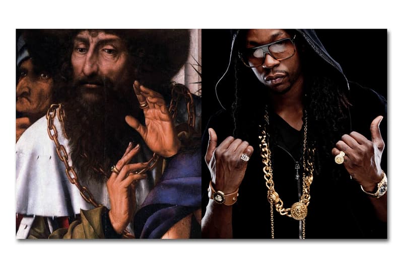 B4XVI Compare Rappers With Pre-16th C. Art