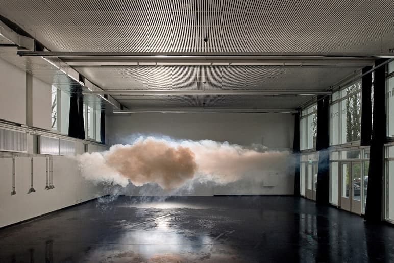 Berndnaut Smilde "Antipode" Exhibition @ Ronchini Gallery