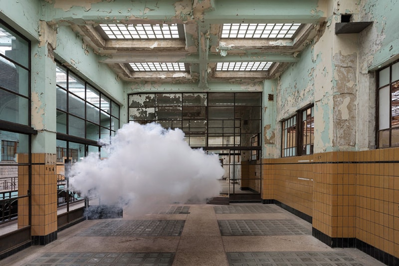 Berndnaut Smilde "Antipode" Exhibition @ Ronchini Gallery