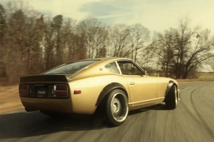 A 1975 Datsun 280Z Under the Watchful Eye of Formula Drift Champion Chris Forsberg