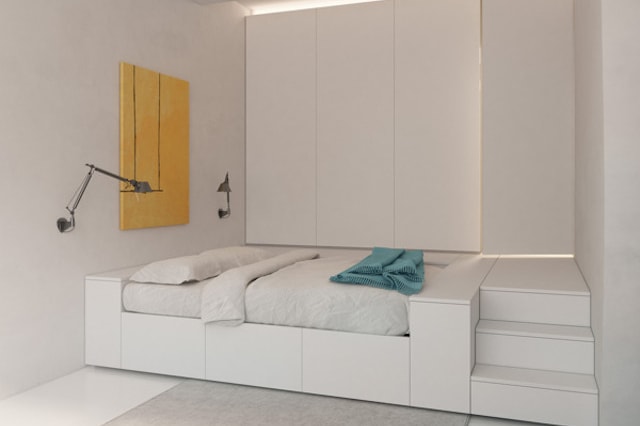 Deformed Design Interior Space by Vlad Mishin