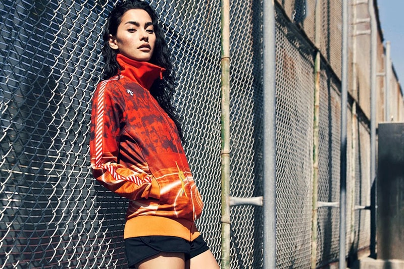 Descente Women's Training 2014 Spring/Summer Lookbook featuring Adrianne Ho