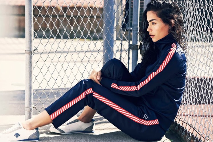 Descente Women's Training 2014 Spring/Summer Lookbook featuring Adrianne Ho