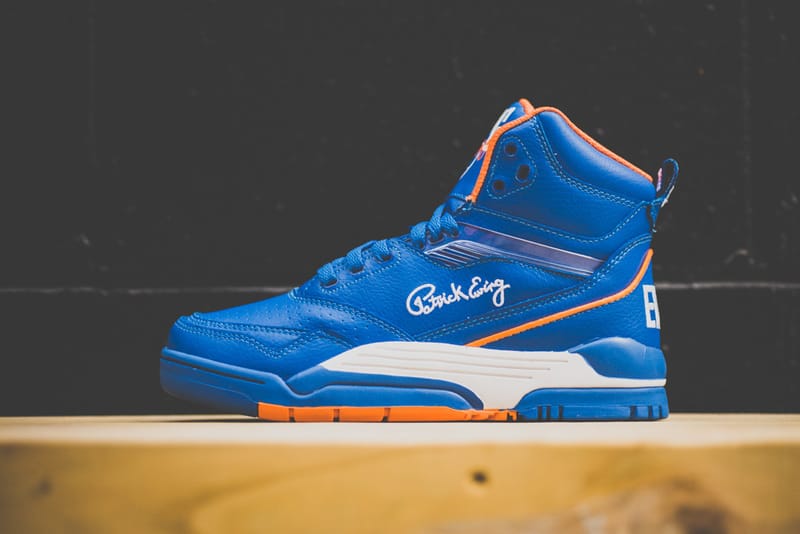 Ewing Center High Retro Blue/White/Orange 