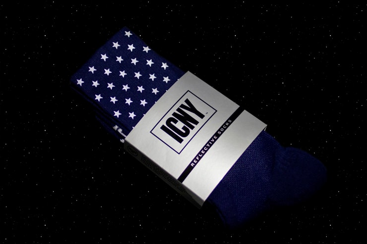 Extra Butter x ICNY "ACES" Star 3M Reflective Socks