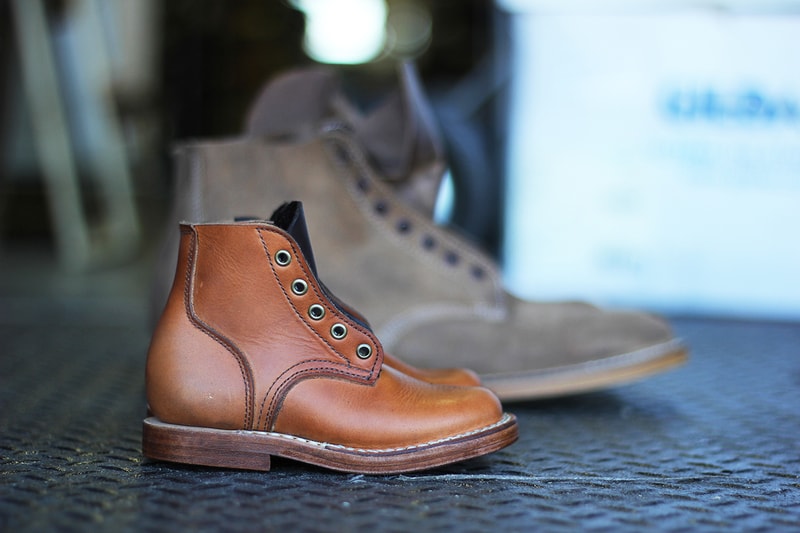 Viberg Create a Rare Infant-Sized Version of Their Infantry Boot