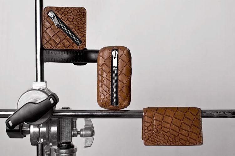 KRISVANASSCHE 2014 Spring/Summer Crocodile Print Accessories