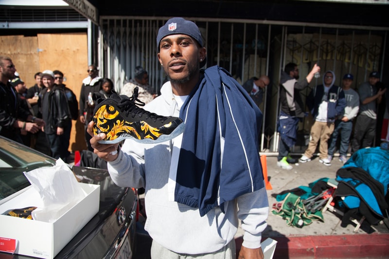 The Nike Foamposite Campout at Supreme Los Angeles