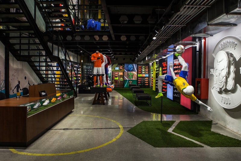Nike Opens First Football-Only Store in Brazil 
