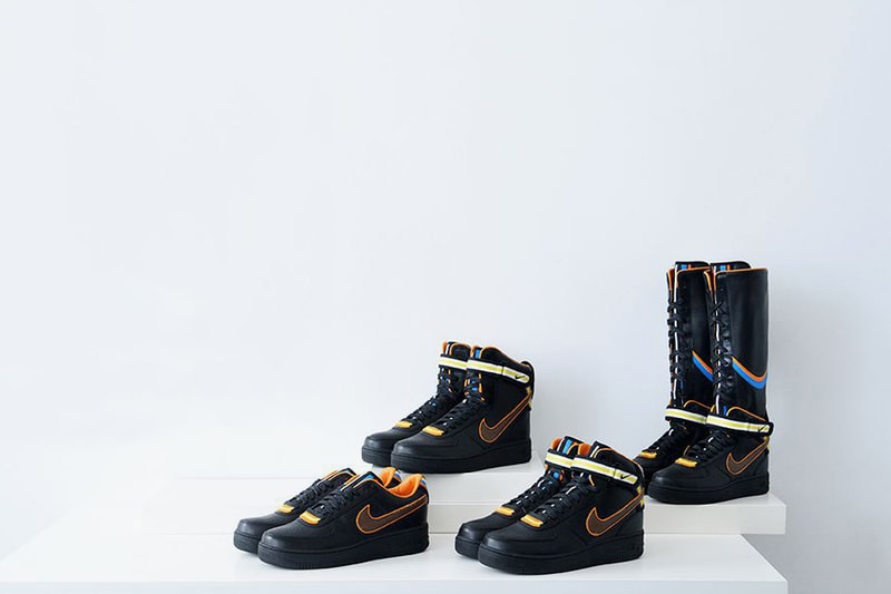 Nike + R.T. Air Force 1 Black Collection