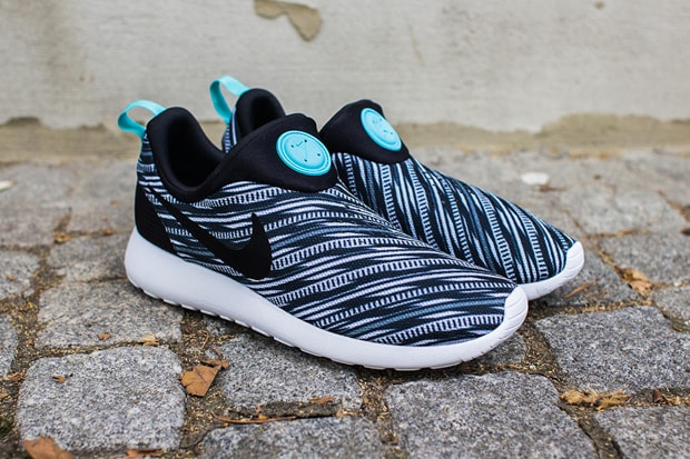 Nike Roshe Run Slip On GPX Black/White