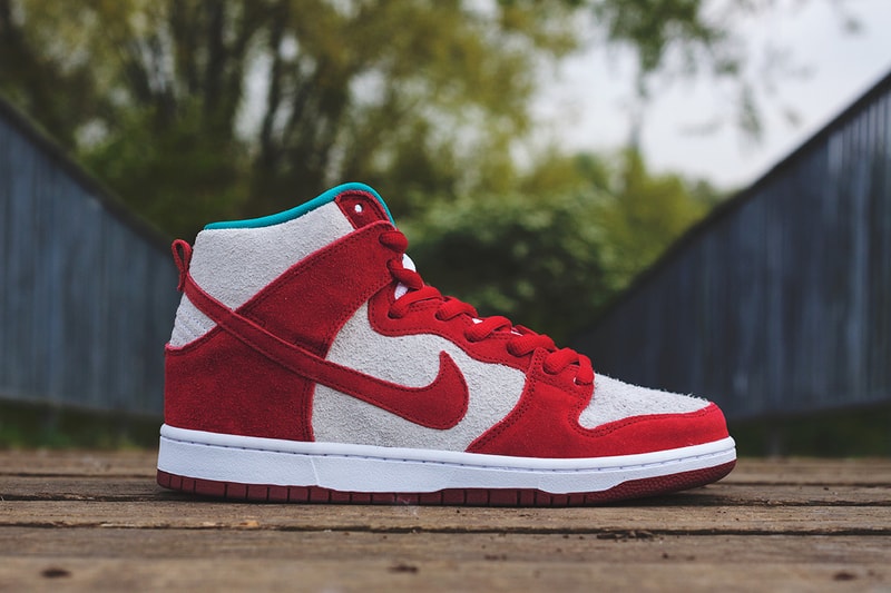 Nike SB Dunk High Pro Gym Red/White